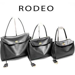 Fashion Luxurys Rodeo bag 3size Crossbody Designer Bag Woman Purse and handbag hobo Man Shoulder Bag 10A Cowhide Leather the tote lady pochette clutch Top Handle Bags