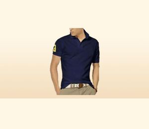 S-6xl mężczyzn designerka polo małe haft haftowy menu mężczyzn Men Fabrict Polo T-shirt kołnierz swoboda koszulka koszulka Tops3491348