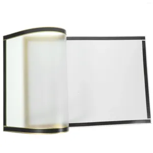 Frames Magnetic Frame Refrigerator Picture Decor Po Holder Fridge Pocket Bathroom Decorations DIY Business License