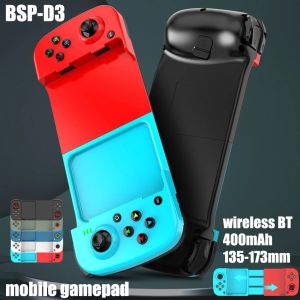 GamePads Telescopic Wireless Bluetoothモバイルゲームコントローラー電話GamePad Joystick for Android iPhone Samsung Xiaomi Huawei Typec 3D