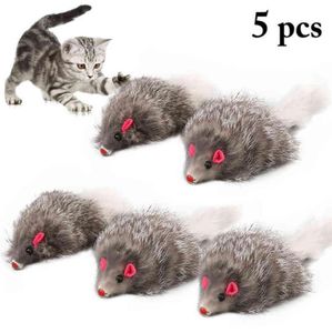 5pcs Katzenmäuse Spielzeug Falsch Maus Katzenspielzeug Langschwanz Mäuse Weiche echte Kaninchen -Pelzspielzeug für Katzen Plüsch Ratten spielen Kauen Spielzeug Haustier Lieferungen L29315874