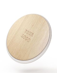 Logo personalizzato Design personalizzato Caricatore wireless Wireless Portable Qi Pad di legno a carica rapida per iPhone 12 13 Pro Max B1601966677