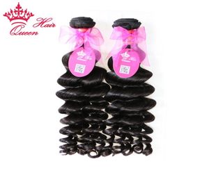 Prodotti per capelli Queen 100 Brasiliani Vergince capelli più onde 100 Estensioni di capelli umani 2 pcslot dhl veloce 4601532