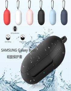 Silikonfodral täcker hörlurspåse dammtät skydd för Samsung Galaxy Budsbuds tillbehör sport Bluetooth hörlurar har 3137489