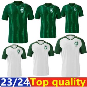 23/24 Saudi Fahad Salman Mens Maglie da calcio 2023 2024 Arabia National Team Al-Najei Yasser Away Away Shirt Short Short ShortSeve Uniforms 3204