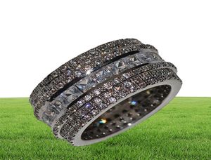 Diwenfu 100 S925 Lab Moissanite for Women Men Silver 925 Jewelry Anillos de Wedding Bands Ring Box 3714823