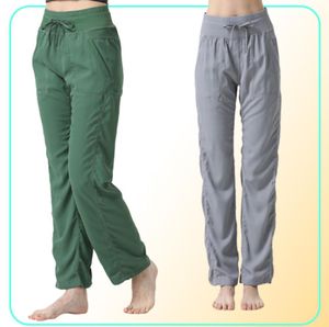 Women039s Pants Capris Quality Loose Workout Dance Studio Midje Sport för kvinnor Casual Gym Long Wide Leg9549788