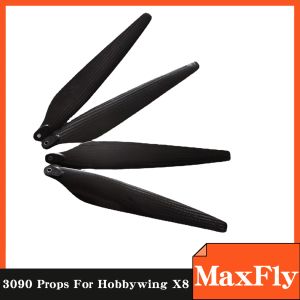 Drones 4/8 Pcs Carbon Fiber Folded Propeller Cw Ccw 3090 Props for Hobbywing X8 8120 Power System for Agricultural Drone Quadcopter