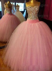 2021 New Real Image Ball Gowns Long Quinceanera Dresses With Bow Lace Up Formal Prom Party Quinceanera Gowns2734824