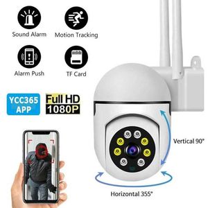 IP -Kameras YCC365 Plus IP -WiFi -Kameraüberwachung HD 1080p Cloud Wireless Automatische Tracking -Infrarotüberwachungsüberwachung Kamera -Sicherheitsmonitor 24413