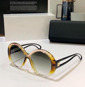 Солнцезащитные очки роскошного бренда щедрый стиль для женщин высококачественные ацетатные рамки круглый каркас с оригинальными пакетами Street S1485494
