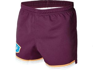 Brisbane Broncos Home Rugby Jersey Shorts Größe S5XL 240402