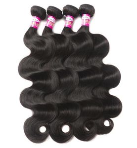 Malaysian Body Wave 3 Bundle Deals Malaysian Virgin Hair Body Wave Bundles 9A Maleyian Hair Extensions non trasformati per capelli umani Nat8878800