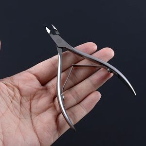 Nagelkuttar Nipper Manicure Scissors rostfritt stål pinnare Clipper Dead Skin Remover Scissor Pusher Tool Trimmer