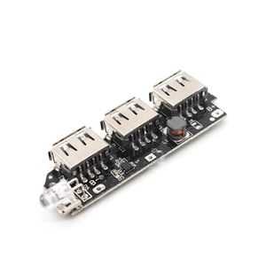 5V 1A 1.5a 2.1a 3 USB Power Bank Ladegerät Circuit Board Stufe Steigermodul + 5S 18650 Li-Ion Case Shell DIY Kit Powerbank