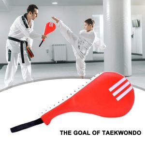 Taekwondo Foot Target Pu Karate Kick Pad z chwytakiem Boksing Ręcznie