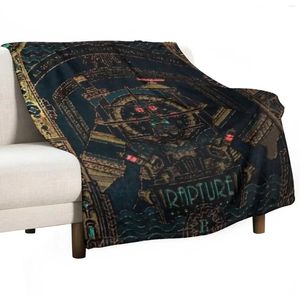 Coperte bioshock rapture lancio cosplay coperta anime divani caldi