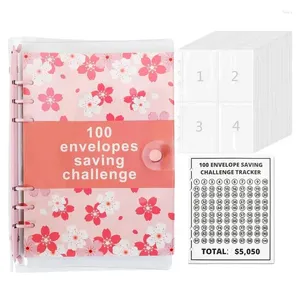 Gift Wrap Envelope Savings Challenge Book Challenges Binder Waterproof Reusable Budget Durable Money For Cash
