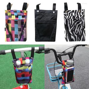 Storage Bags 1 PC Waterproof Cycling Front Bicycle Bag Mobile Phone Holder Bike Basket Motorcycle Accessories Electric Vehicle Parts