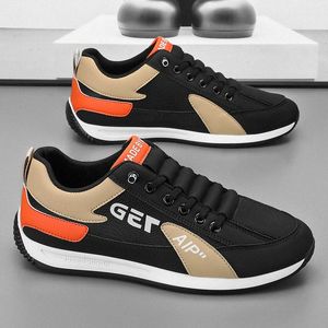 Casual shoes for men trendy and versatile Forrest Gump men shoes autumn one foot sports casual board shoes bean shoes Q503#