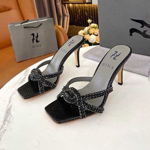 Scarpe da camere da donna gina da donna ginas signore tacchi alti 6,5 cm che raccoglie scarpa da sandalo per matrimoni