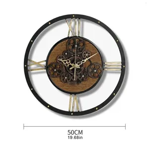 壁時計工業用具時計装飾レトロサイレントホムリビングルームの装飾