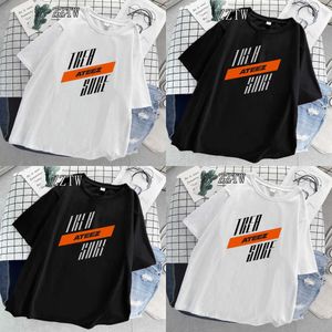 Kvinnor tshirt y2k toppar k pop schwarz rosa ateez t shirt grafisk tshirt kvinnlig kpop casual harajuku grafik kurzarm tshirts tshirt kvinnor 230418 sm