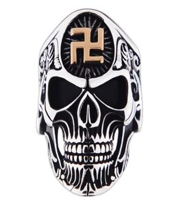 Anel Big Skull de aço inoxidável para homens de joias vintage anéis de alta qualidade anéis para 69440437625460