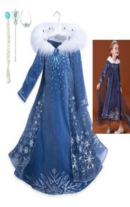 Gefrorene Prinzessin Aisha Rock Herbst Winter Kleidung Kinder039s Kleid Liebe Sand Königin Girl4513904