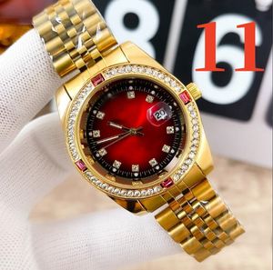 Luxury classics Mens Quartz Watches 36/41MM Automatic steel Luminous Waterproof Quartz Women Watch Couples Style Classic Wristwatches