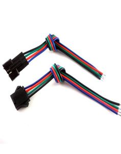 30 SET CONNECTOR 4 PIN z drutem dla 35285050 RGB Pasek LED Mężczyzna i Kobieta 3333344