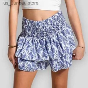 Skirts 2023 Hot Selling Floral Skirt Womens Sexy Fashion Pleated Ruffle Vintage Skirts for Ladies Vestido Y2k New Short Miniskirt Mujer 1 T240415