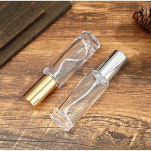 Förvaringsflaskor glas sprayer atomizer high-end doft parfym återfyllbar flaskbehållare transparent tom resor