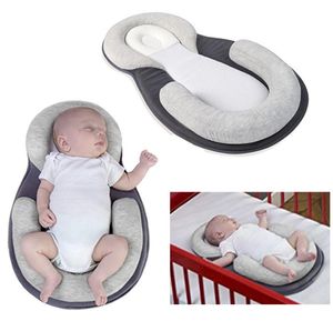 Bärbar baby Crib Nursery Kids Travel Bassinet Bed Soft On Car Safety Spädbarn Småbarn Nursery Foldbar Fixed Pillow Head B139061823