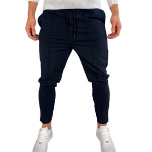 Spring Summer Autumn Casual Pants Male Big Size 3xl Multi Pocket Jeans Oversize Pants Overalls Elastic Waist Pants Plus Size Men