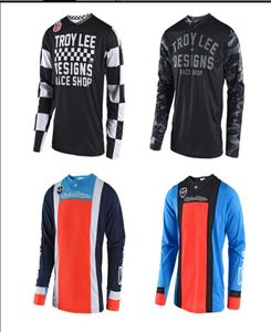 TLD2020 NOVO MOTORCYCLY Racing Polyester QuickDrying Downhill Suit Troy Lee Designs Montagem Camisa Longsleeved Men039s Summ5838263