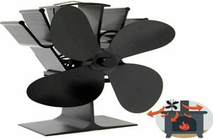 Bıçak şömine soba fan ahşap brülör sessiz hanehalkı yağlı termal güç kış günlüğü termodinamik elektrik fanları1502024