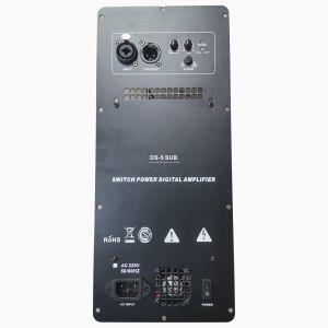 Verstärker 110V/220V Klasse D 500W Digitaler Schwerkraftverstärker HiFi Audio -Modul Aktive Pure Bass Subwoofer AMP -Board