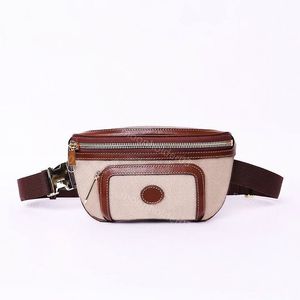 Designer Bum Bag Luxury Crossbody Bag Männer Fanny Pack Frauen Taillenbeutel Brust Satchel Geldbeutel Klassische Muster Handtaschen Leder Retro Casual Sacoche Marsupio 7A