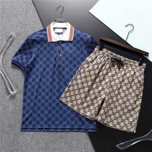 Men's Tracksuits Outfits new pattern Designers Tracksuits Summer Suits T Shirt Seaside Holiday Shirts Shorts Sets