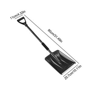 Snow Shovel with Handle Parent-Child Playing Snow Shovel Large Capacity Snow Shovel for Garden Car Camping