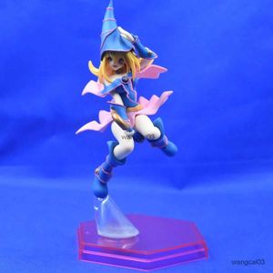 アクションおもちゃのフィギュアアニメゲームキャラクタースーツガールブラックマジシャンガールアクションフィギュア玩具モデルギフト箱詰め物