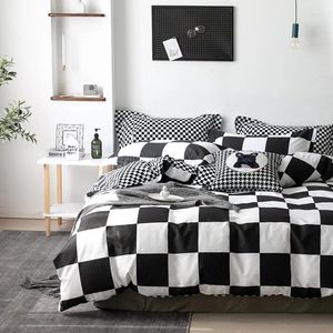 Set di biancheria da letto di alta qualità in lino cotone copripiumino copritini euro set di linee di trapunte fogli di letti per il tessile