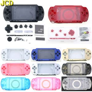 Obudowy JCD Pełna obudowa osłona osłony dla Sony PSP1000 Plastikowa skorupa na PSP 1000 w/ przyciskach