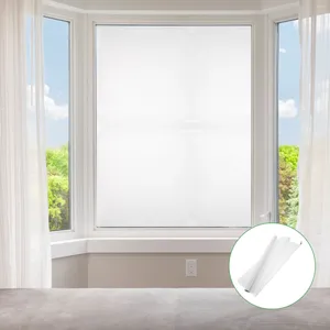 Window Stickers Frosted Static Film Anti-peeping Bathroom Glass Decal Privacy Protection Opaque Pvc