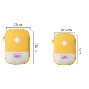 Mini Cute Portable First Aid Kit Bags Emergency Medicine Bag Outdoor Survival Organizer Household Medicine Case Pill Storage Bag