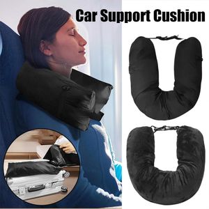 Stuffable Clothing Travel Neck Pillowcase Stuffed Clothes Pillow Car Interior Multifunctional Outdoor Portable Accessor U-s X6T3