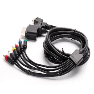 PS 2/3 Xbox Wii için Cables Universal Bileşen AV Kablosu