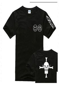 Men039s T Shirts Anime One Piece Edward Gate Abbigliamento per barba uomini a manica corta Trota di cotone Tees Hip Hop331A6253187