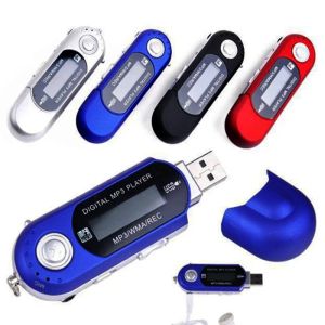 Oyuncular Mini USB 4GB MP3 MÜZİK ÇALIŞI Dijital LCD Ekran Desteği 32G TF Kart FM Radyo FM Fonksiyon Taşınabilir Mp3 çalar